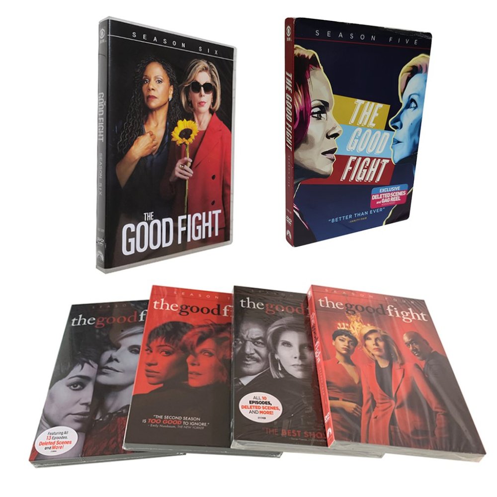 The Good Fight DVD Season 1-6 The Complete Series 18-Discs Set New Fast …